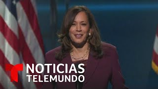 Kamala Harris se convierte en candidata a la vicepresidencia | Noticias Telemundo