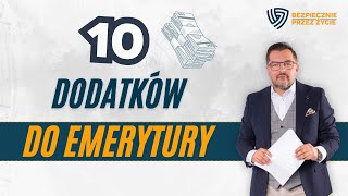 500+ DLA SENIORA | 10 DODATKÓW DO EMERYTURY