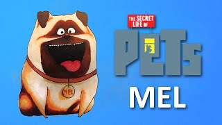 How to draw Mel from The Secret Life Of Pets drawing lesson