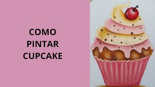 COMO PINTAR CUPCAKE PARA INICIANTES PARTE 1