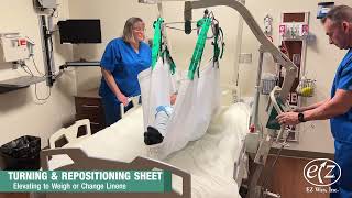 Repositioning and Turning Sheet - Weighing a Person