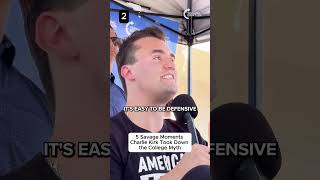The College Scam Debate: 5 Times Charlie Kirk Took Students to School 💥