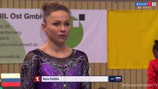 Maria Paseka Vault 2019 Cottbus World Cup Event Finals