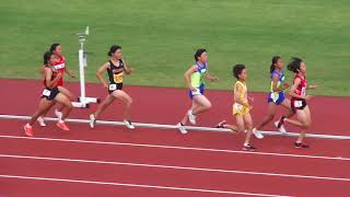 2017ギャレックス杯　共通女子1500m決勝　福井県中学地区対抗陸上競技大会