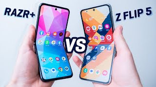 Motorola Razr Plus vs Samsung Galaxy Z Flip 5 - WHICH ONE IS BETTER?
