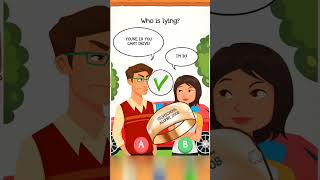 who is lying? I Brain Teasers I Brain out game  #shorts #shortvideo #ytshorts