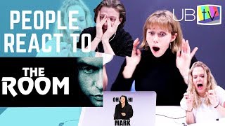 PEOPLE REACT TO "THE ROOM" (Film Academics + Students)
