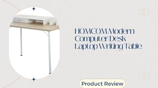 HOMCOM Modern Computer Desk Laptop Table Reviews