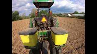 Planting Sweet Corn Two Rows At A Time