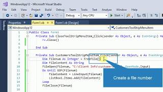 Add files to a listbox using Visual Basic 2017