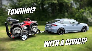 Honda Civic Hatchback Towing Review (11th Gen)