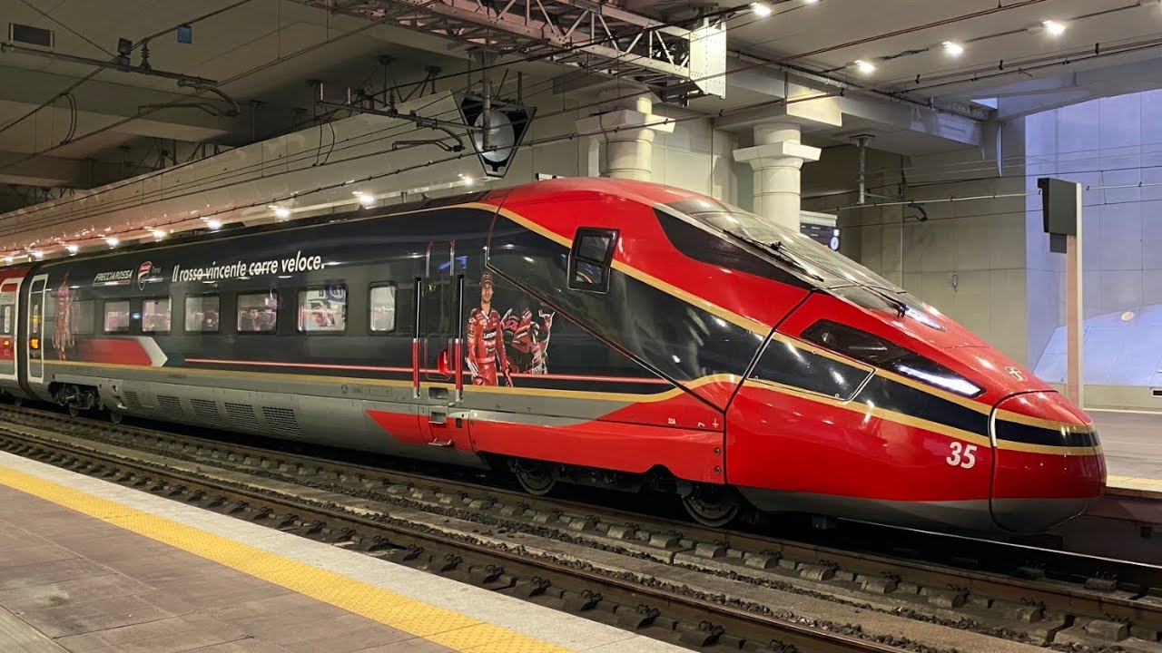 IL FRECCIAROSSA 1000 DUCATI Di Trenitalia… - YouTube