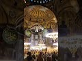 Inside Hagia Sophia #travel #hagiasophiagrandmosque #mosque #istanbul #bestshorts #islam #traveling