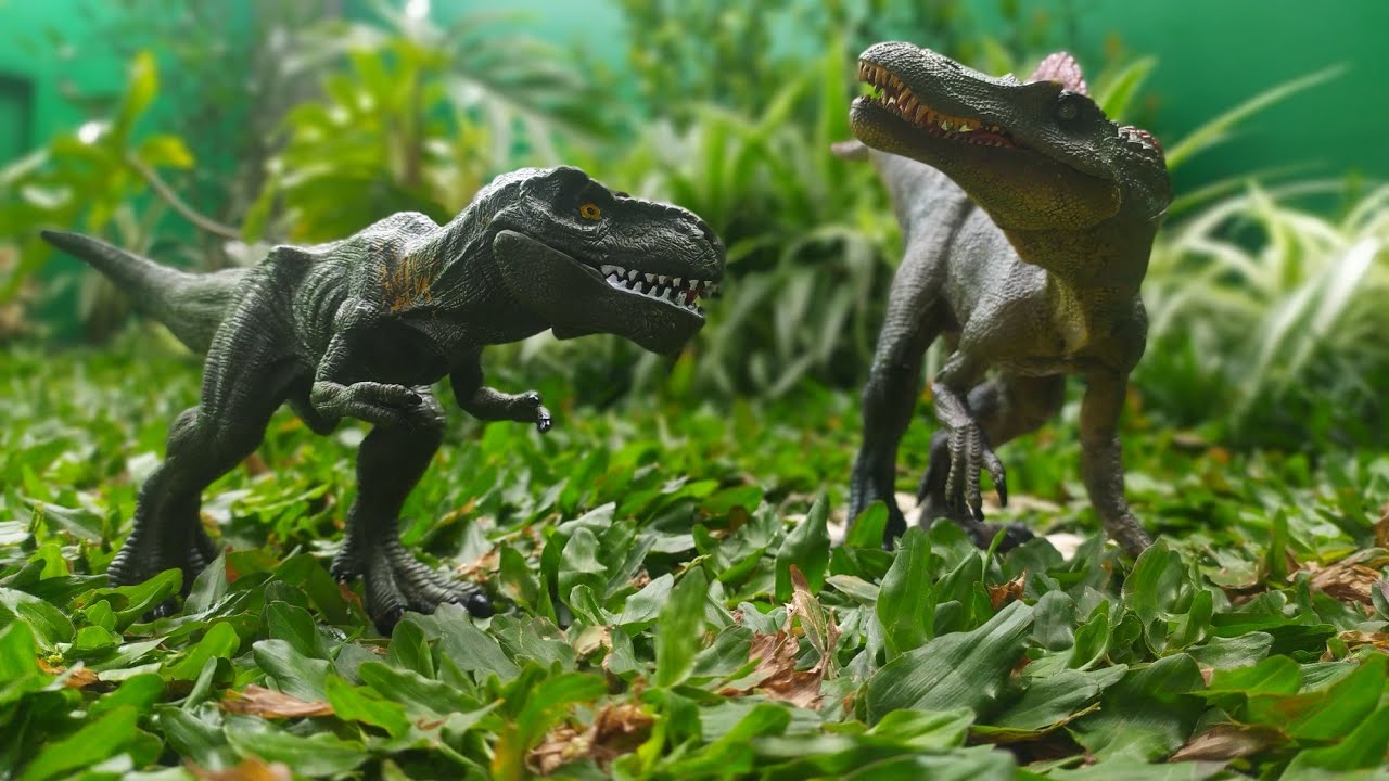 Jp3 Bull T-rex Vs Spinosaurus - YouTube