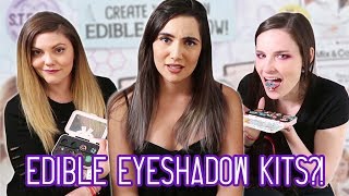 We Tried Edible Eyeshadow Kits (feat. Simply Nailogical & ThreadBanger)