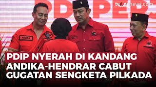 Saat PDIP Menyerah di Kandang Sendiri, Andika-Hendi Cabut Gugatan di MK | OneNews Update