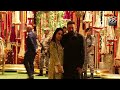 sanju baba aka sanjay dutt with wife arrives at mukesh ambani ganapati darshan 2024