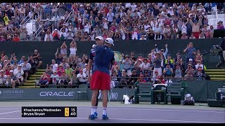 Bryan Brother's Doubles Shot of the Day at the BNP Paribas Open