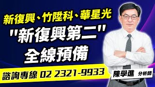 理周TV-20240913盤後-陳學進 飆股鑫天地／新復興、竹陞科、華星光\