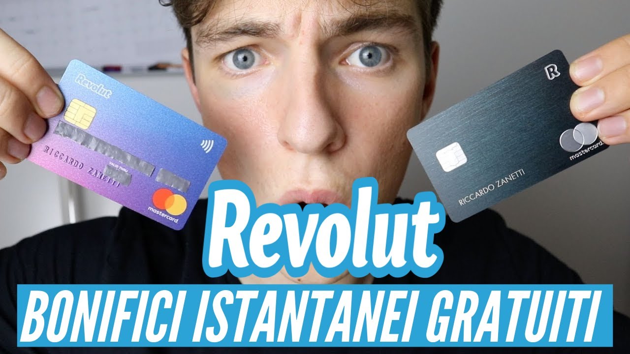 REVOLUT: Bonifici Istantanei Gratis! - YouTube