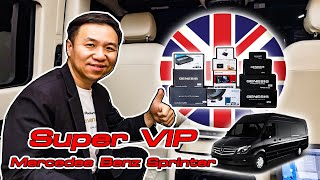 Benz Sprinterคฤหาสน์เคลื่อนที่รถหรูSuperVIPพร้อมเครื่องเสียงจัดเต็ม By Willy Mirage 086-956-6659