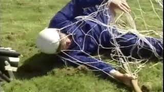 Capturing attacker with net gun (Demo)
