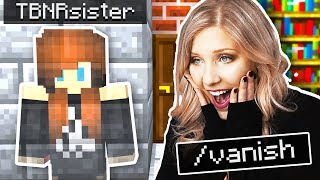 PRESTONPLAYZ SISTER IS A HACKER! | Minecraft Christmas Hide & Seek with Preston and Keeley!