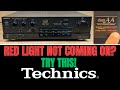 How to Fix the MOST common reason for NO SOUND on vintage Technics Amplifiers
