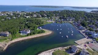Cape Cod from the air - 4K UHD