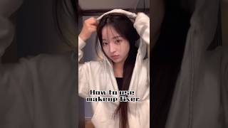 💧습한 날씨 필수인 메이크업 픽서 사용법 🖤#makeup #메이크업 #ビューティー #korean #hairtutorial #hairstyle #kpop #kpop #asmr