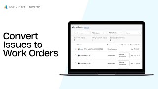 How to Create a Work Order for Internal Repairs | Simply Fleet Tutorial for Fleet Managers
