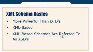 XML Tutorial 31 XML Schema Basics