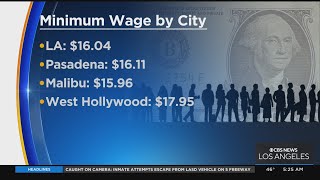 California Minimum Wage Increase Takes Effect This Week