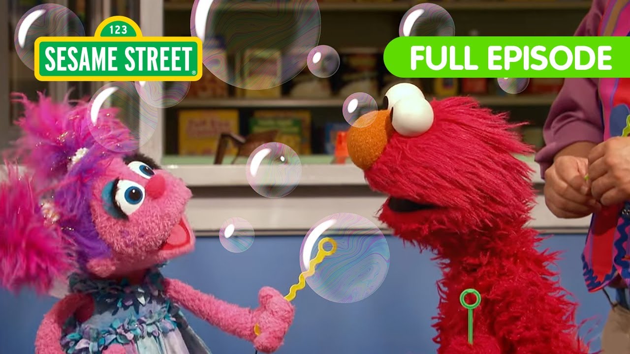 Elmo And Abby’s Bubble Fun | Sesame Street Full Episode - YouTube