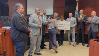 'I'm just filled with joy' : ExxonMobil Beaumont donates $100K to help repair Charlton-Pollard Park