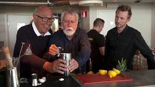 Björn Hellberg testar jobbet som bartender - skapar katastrofal häxblandning