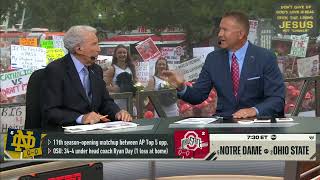 Marcus Freeman has to tell Notre Dame that they can win vs. Ohio State and believe it! - Lee Corso