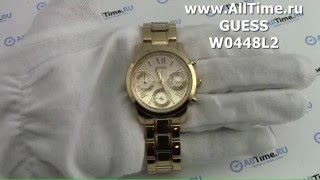 Обзор. Женские наручные часы Guess W0448L2