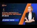 Session 16 | Java for Selenium | Static Methods & Non-Static Methods in Java #java #selenium