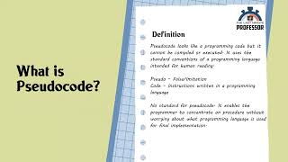 What is Pseudocode? (Learn in 1 minute in Tamil)