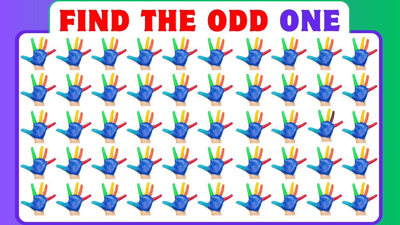 Find The ODD Number | 88% Of People Failed To Find | Easy | Medium ...