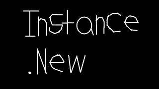 Instance.New() | Roblox Lua Tutorial
