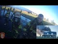 working fire with reported entrapment ves and fire attack engine 4 45 helmet cam