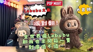 [Labubu開箱 ]漲到翻的大首領我也來開一隻