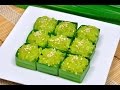 Sweet Shiny Coconut Sticky Rice (Thai Dessert) - Khao Niew Kaew ข้าวเหนียวแก้ว