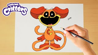 How to Draw CATNAP X DOG DAY  | Smiling Critters | Poppy Playtime Chapter 3 (Easy Drawing)