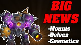 INSANE New Mounts \u0026 Changes Patch 11.1