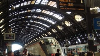 ヨーロッパ鉄道の旅イタリア鉄道の観光旅行動画EurostarItalia train travel/trip video, Italy.Euro rail.