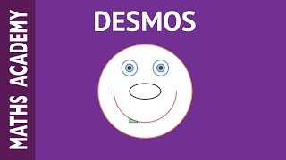 How to Create a Smiley Face using DESMOS