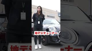 MINIって純正だとテレビ見れないんです、、、ですが裏ワザありますよ！